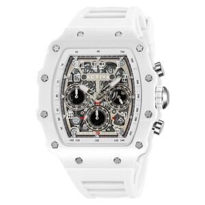 Activa Circuit X Invicta 44.3mm w/ Skeleton Dial PC Case Material White Watch